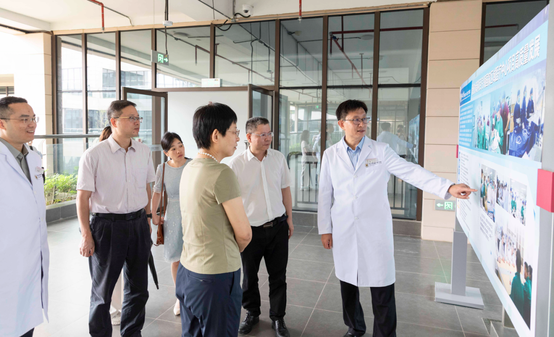 中山一院党委副书记、副院长王子莲到我院产科开展调研指导工作