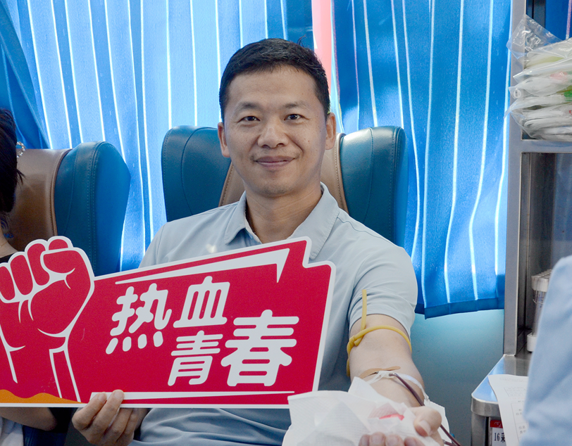 世界献血者日 | 我院王涛:无偿献血,青春无悔