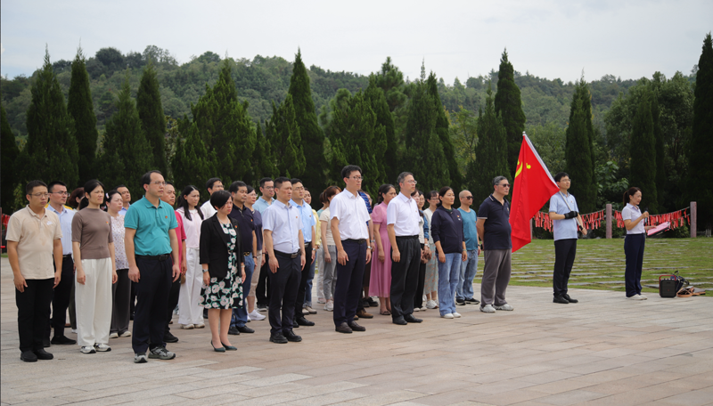 中山一院广西医院开展“粤桂同心 薪火相传”党员革命传统教育培训活动