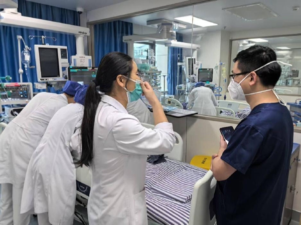 我院多学科救治急性喉炎、重度喉梗阻患儿